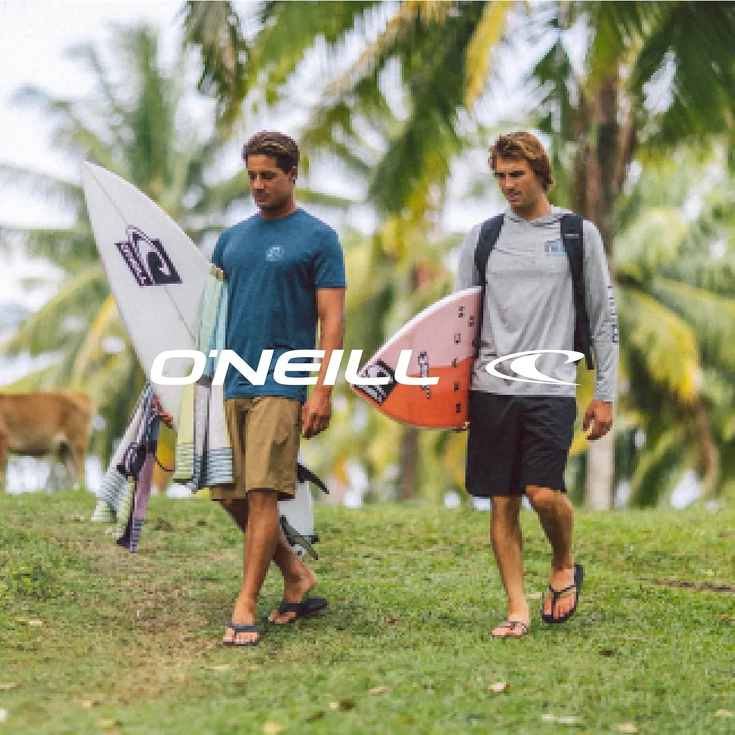 O'NEILL Men's Stockton Hybrid Shorts  Stretch Twill, Water-Resistant, 20" Outseam, Casual Performance Shorts