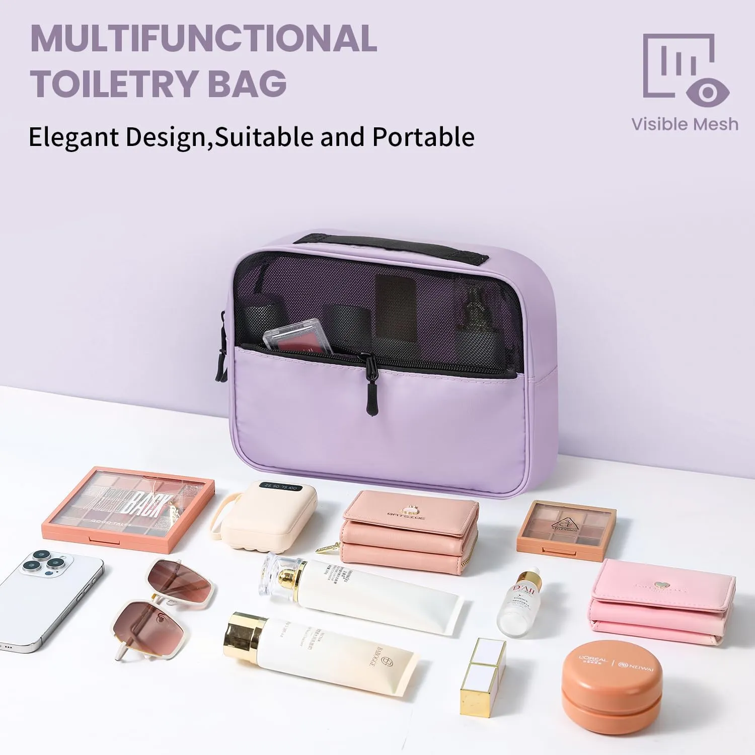 Packing Cubes for Travel | 10 Set Purple|Durable Luggage Organizer 4 Size(Extra Large, Large, Medium, Small),Comprehensive Cubes for Toiletry,Underwear, Shoe,Travel Essentials,Efficient Women Gifts