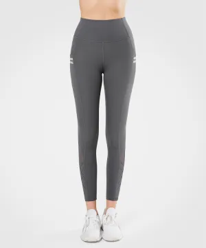Pockets With Reflectives Tripe Running Leggings 26‘’ | Women's High Support Leggings