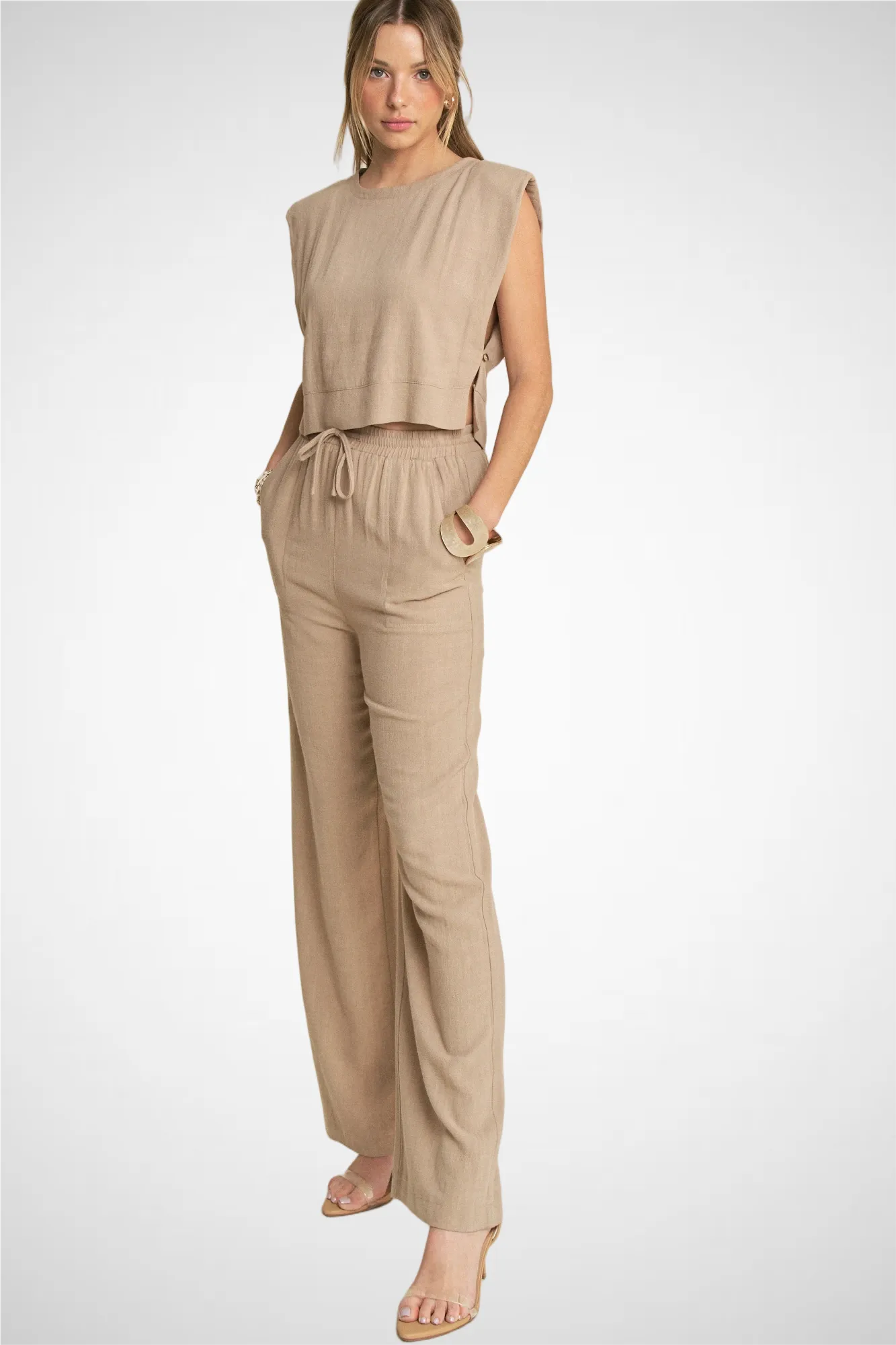 Power Shoulder Pant