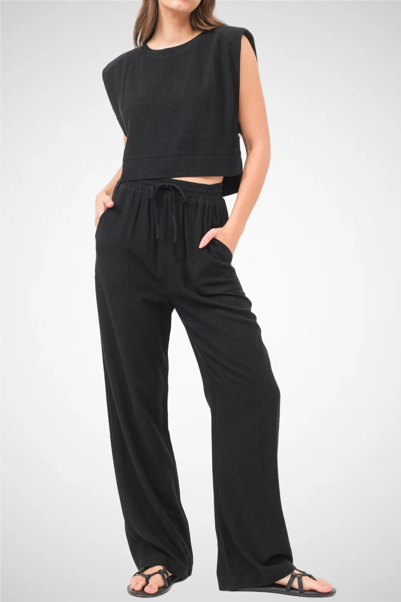 Power Shoulder Pant