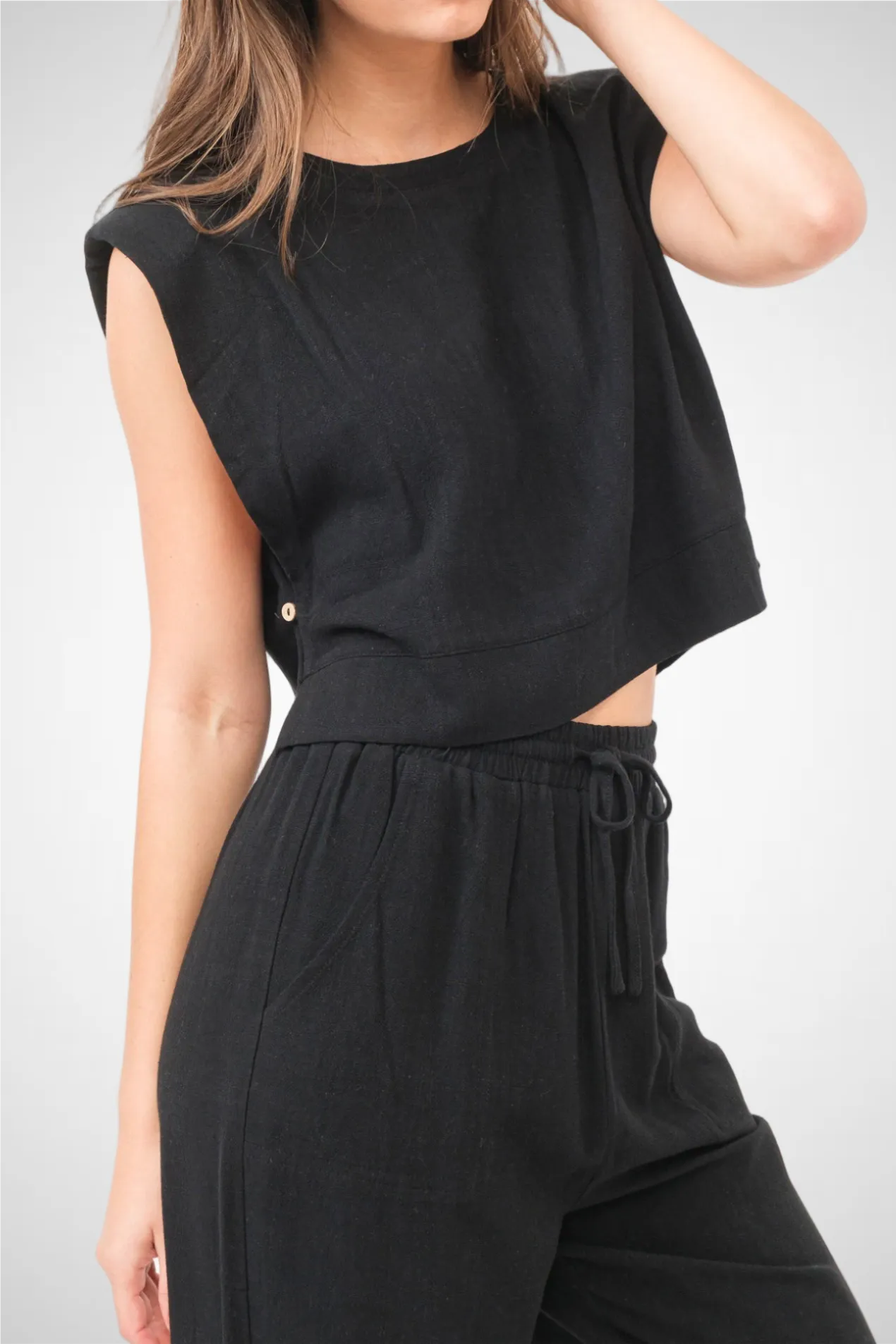 Power Shoulder Pant
