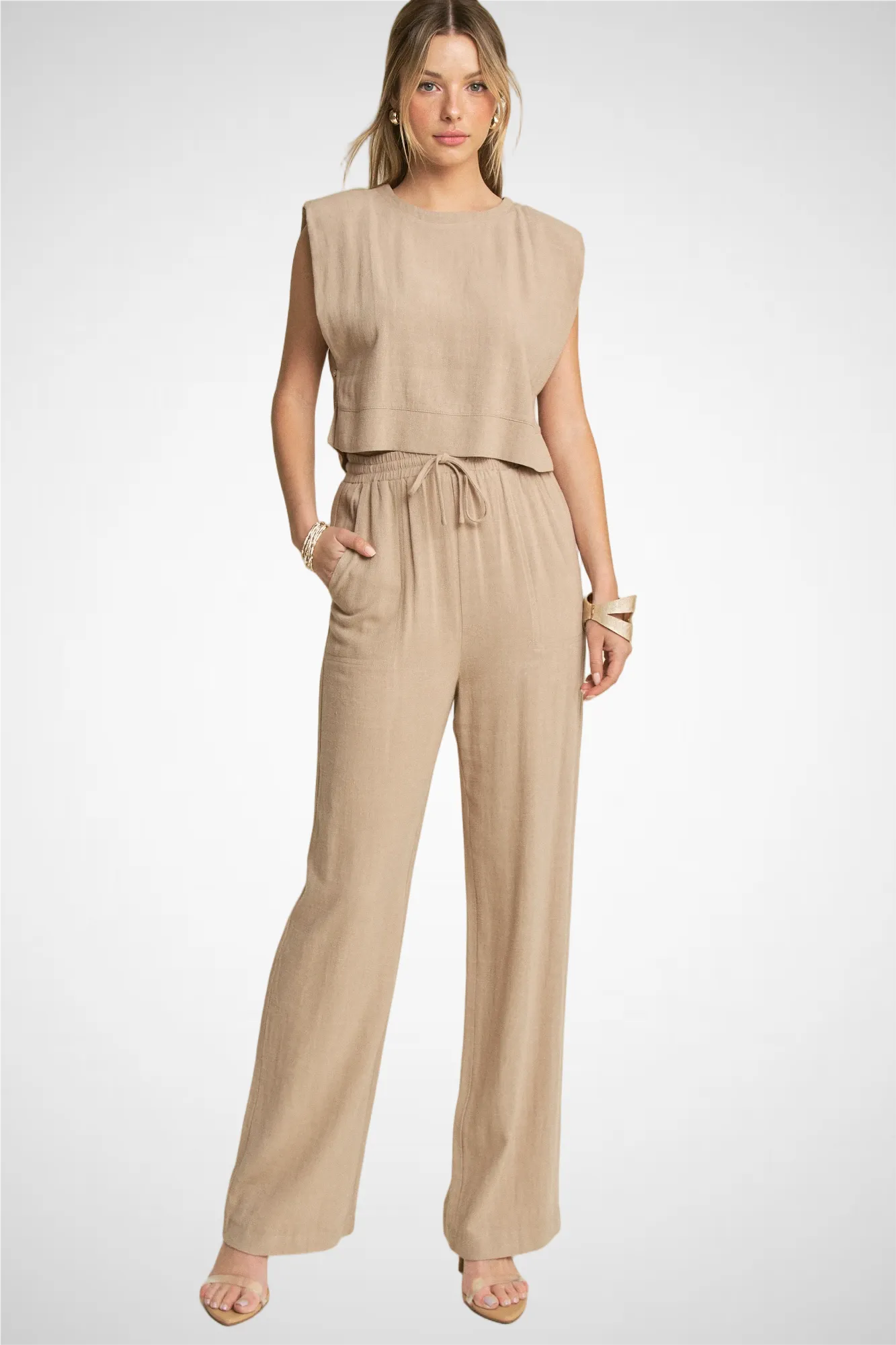 Power Shoulder Pant