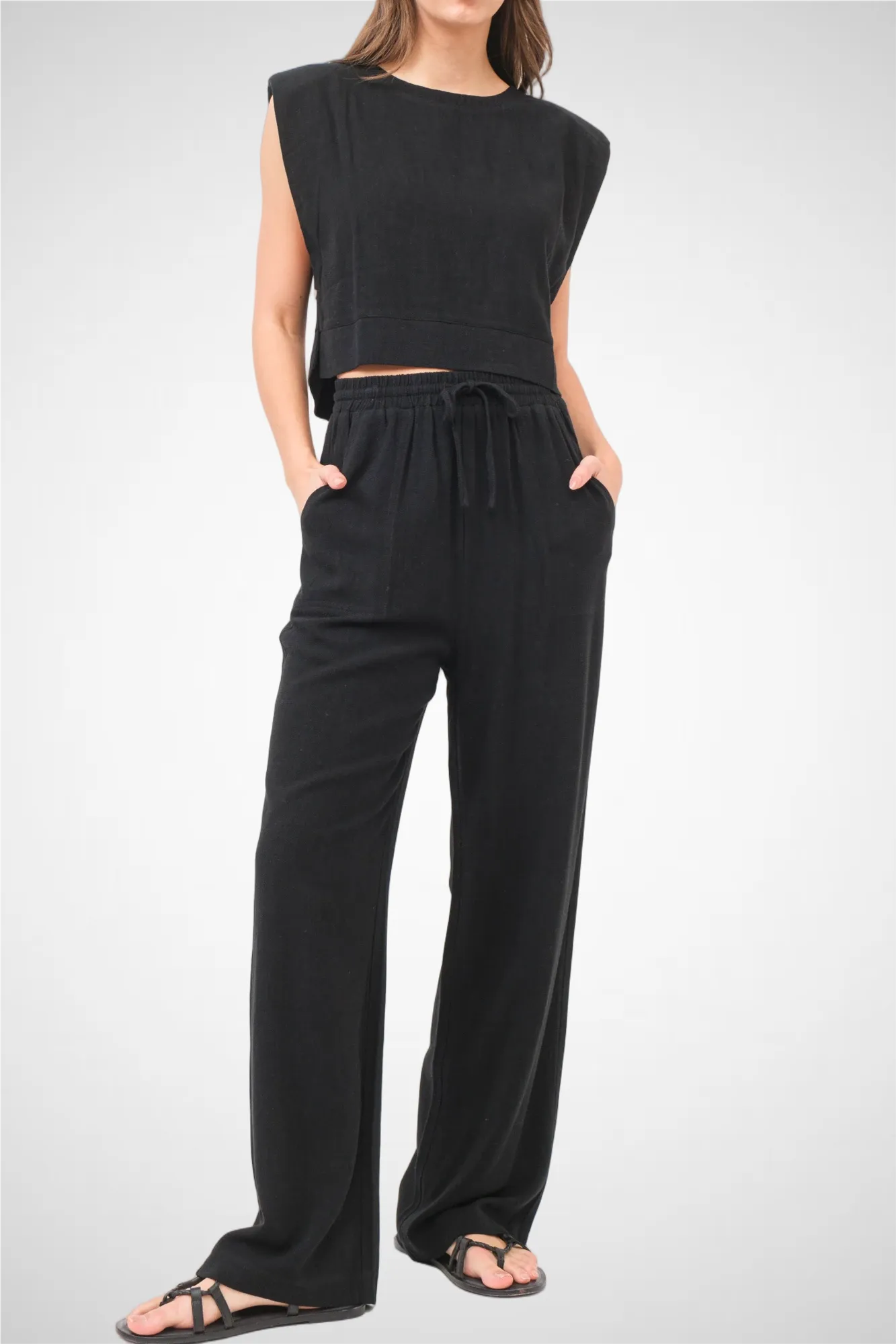 Power Shoulder Pant