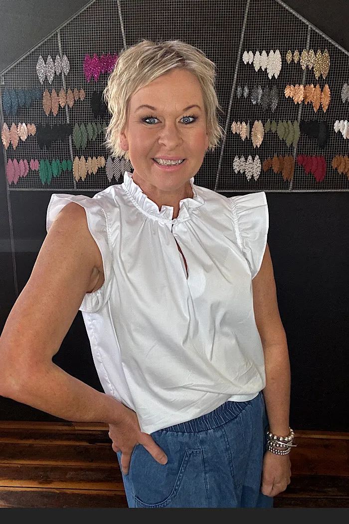PULP FICTION TOP - WHITE