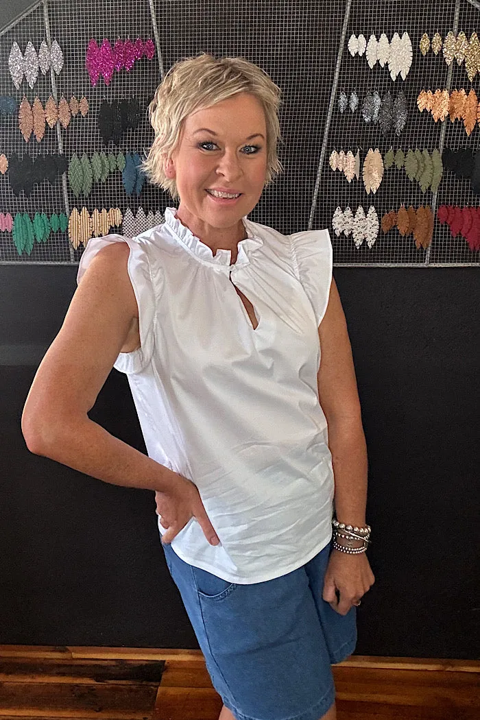 PULP FICTION TOP - WHITE
