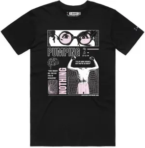 Pumping Muscles Funny Motivational T-Shirt with Premium Graphic Health and Fitness Wordplay Tee for Workout