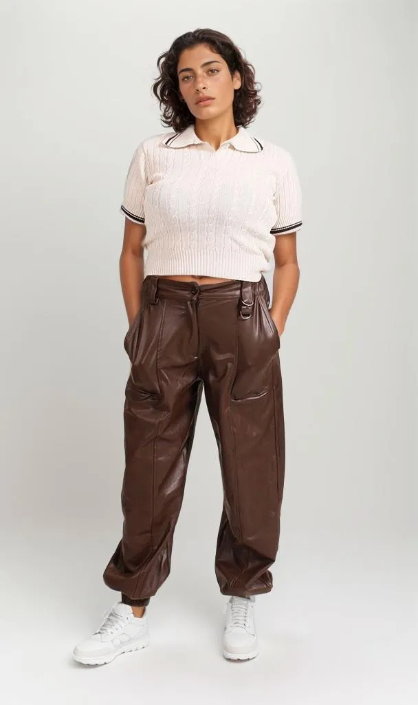 R206418 -Short Sleeve Polo - Cream