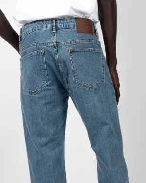 Regular Fit Jeans - Mid Blue Wash