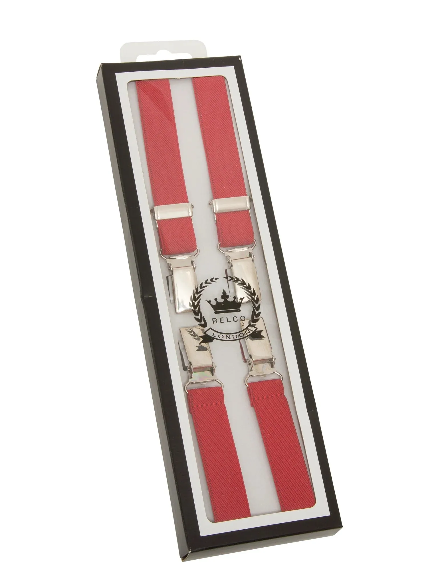 Relco Braces Red - 1074