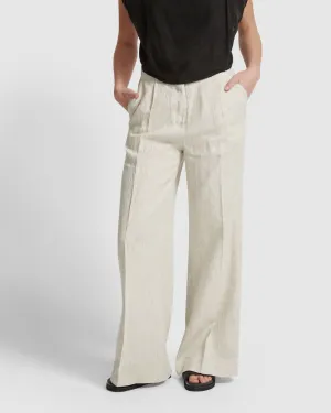Sage Linen Wide Leg Pants