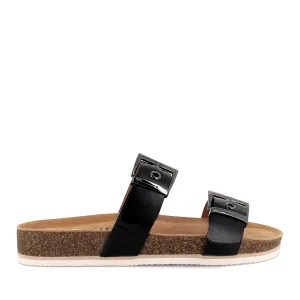 SANDY III - BLACK LEATHER