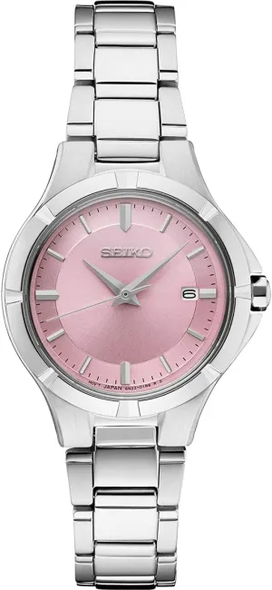 SEIKO Watch for Men - Essentials - Minimalist Dial with Date Calendar, 100m Water-Resistant