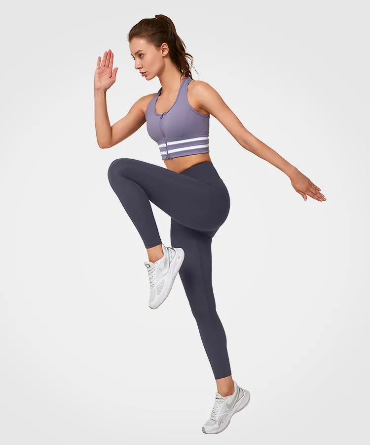 Shift High-Waisted Powerful Running Leggings 24"| Women's High Support Leggings