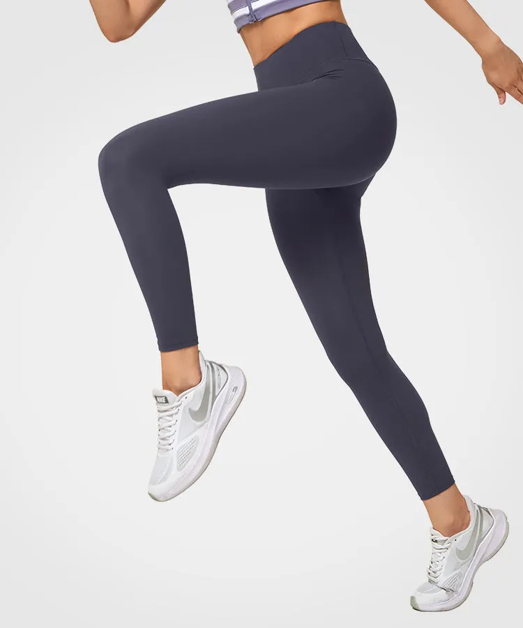 Shift High-Waisted Powerful Running Leggings 24"| Women's High Support Leggings
