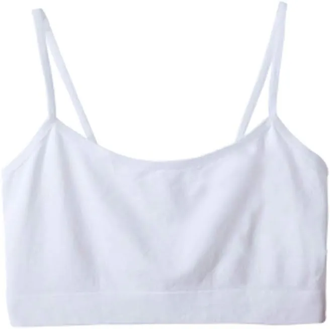 Simple Durable Mini Camisole Cropp Tank Tops for Women, Comfy Soft Stretch Seamless Basic Cami