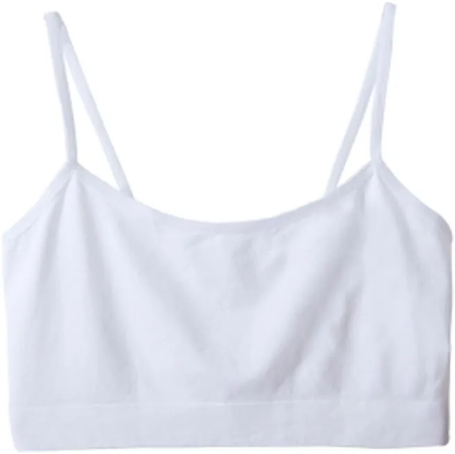 Simple Durable Mini Camisole Cropp Tank Tops for Women, Comfy Soft Stretch Seamless Basic Cami