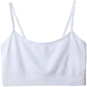 Simple Durable Mini Camisole Cropp Tank Tops for Women, Comfy Soft Stretch Seamless Basic Cami