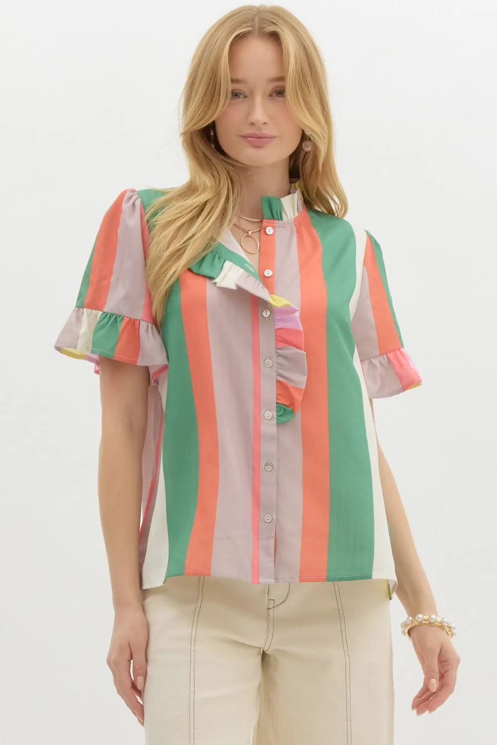 Sorta Stripe Top