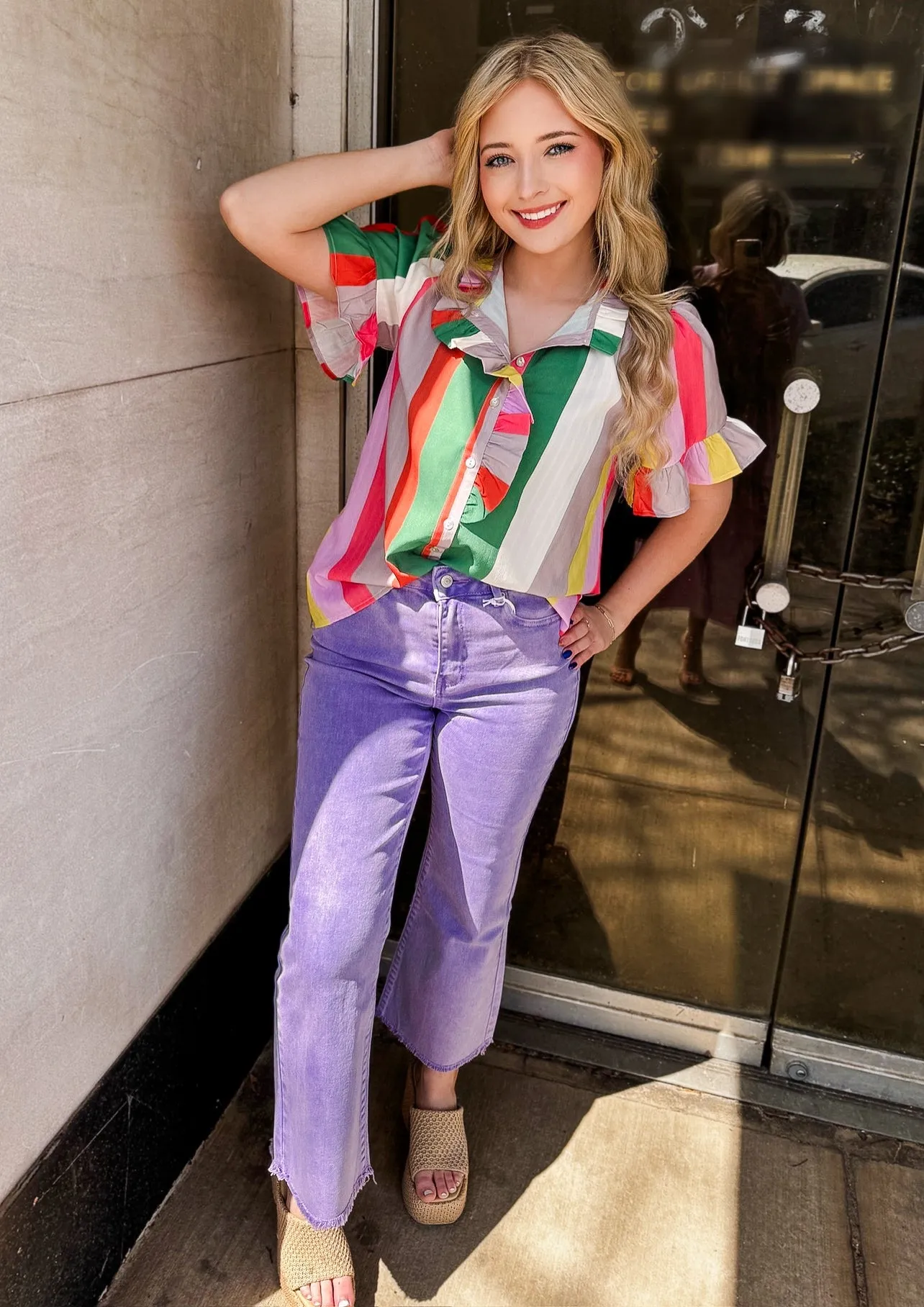 Sorta Stripe Top