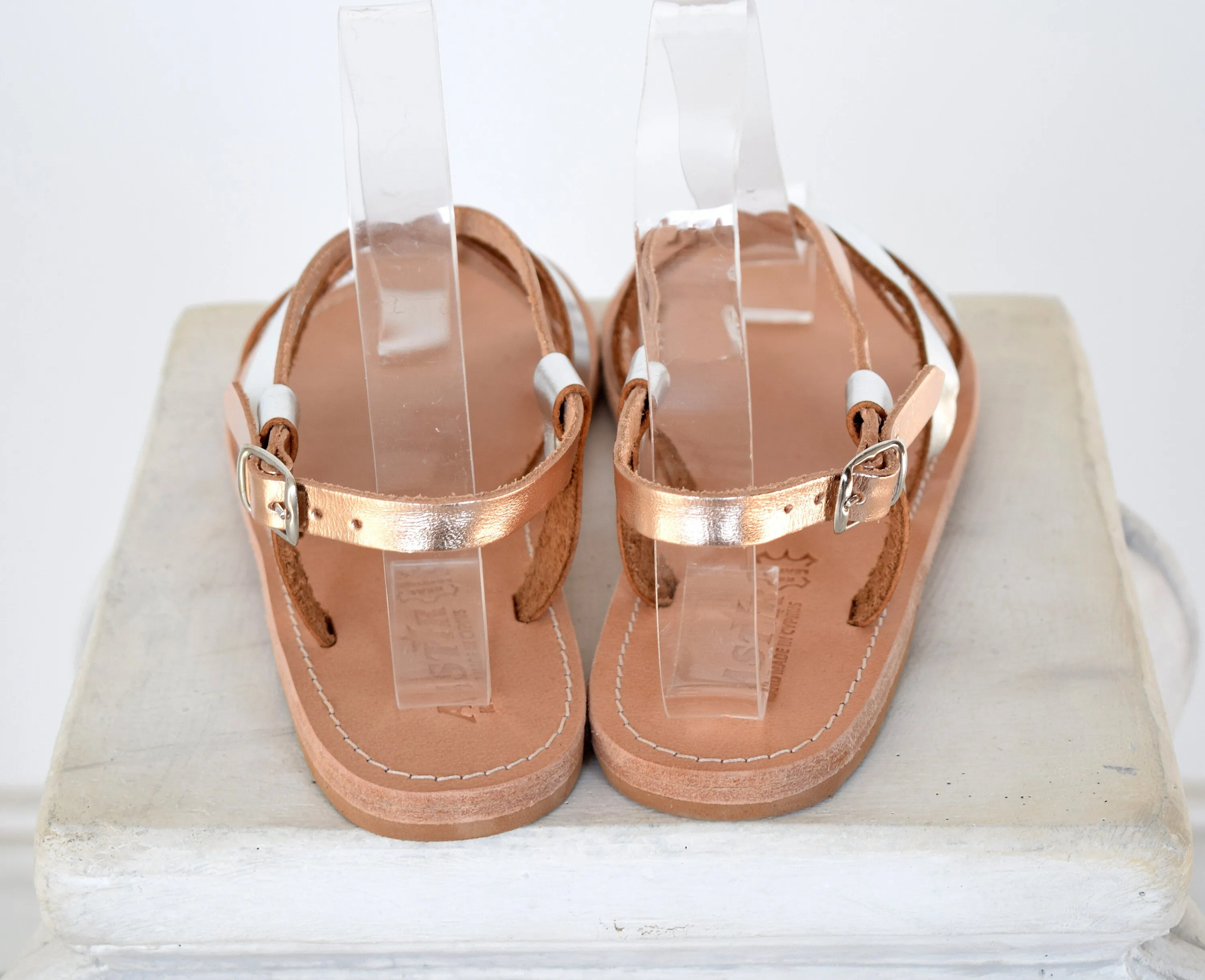 Strappy Ancient Greek sandals, Handcrafted leather, Bridal party, Astir sandals, Hellen