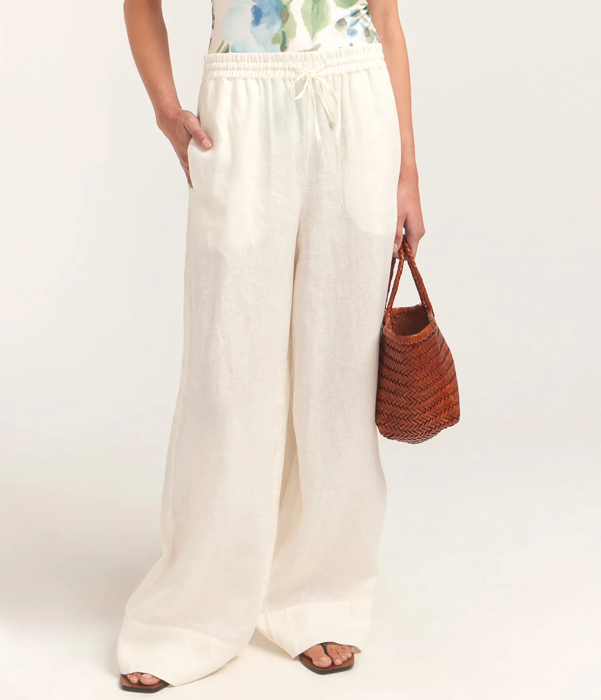 Summertime Pant in Crème