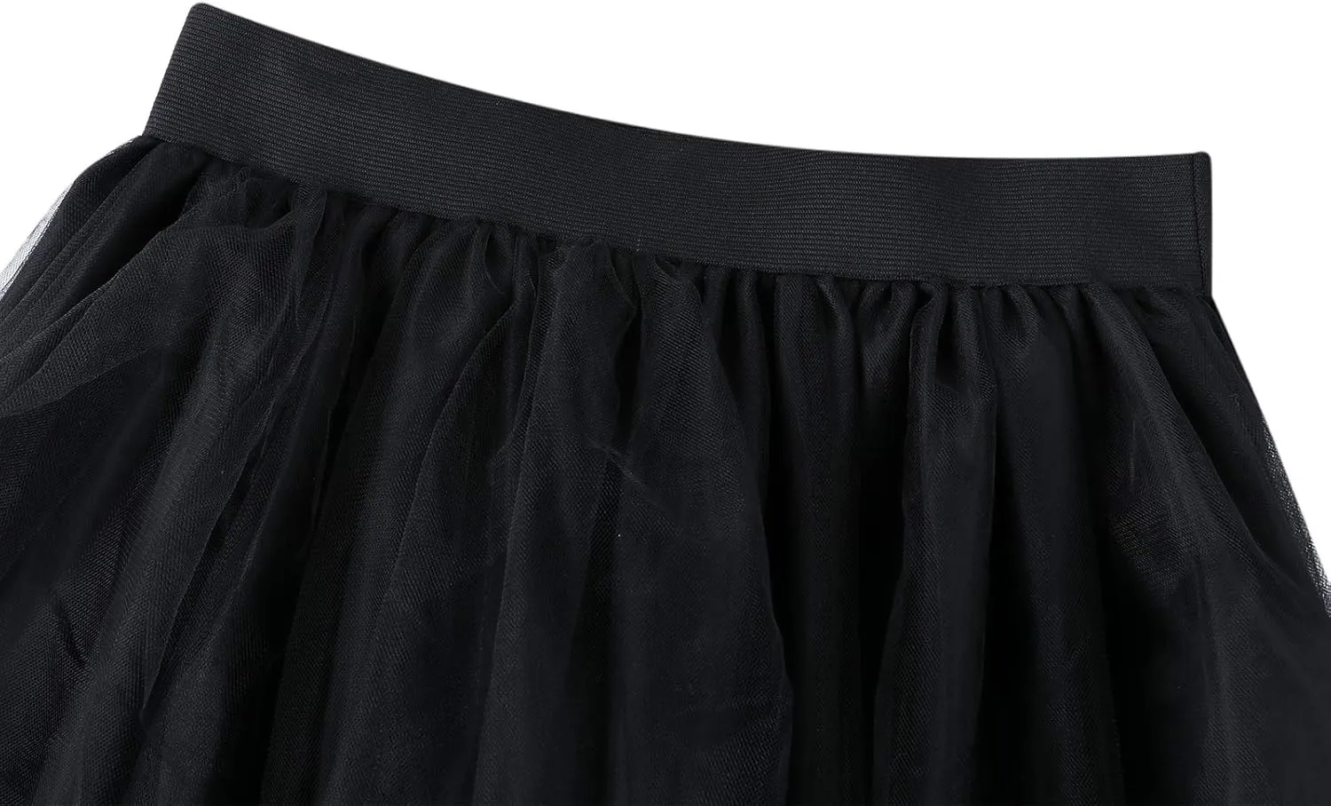 Sunloudy Women Tulle Long Skirt Maxi Tulle Floor Length Layered High Waist Puffy Skirt Wedding Special Occasion Clothes
