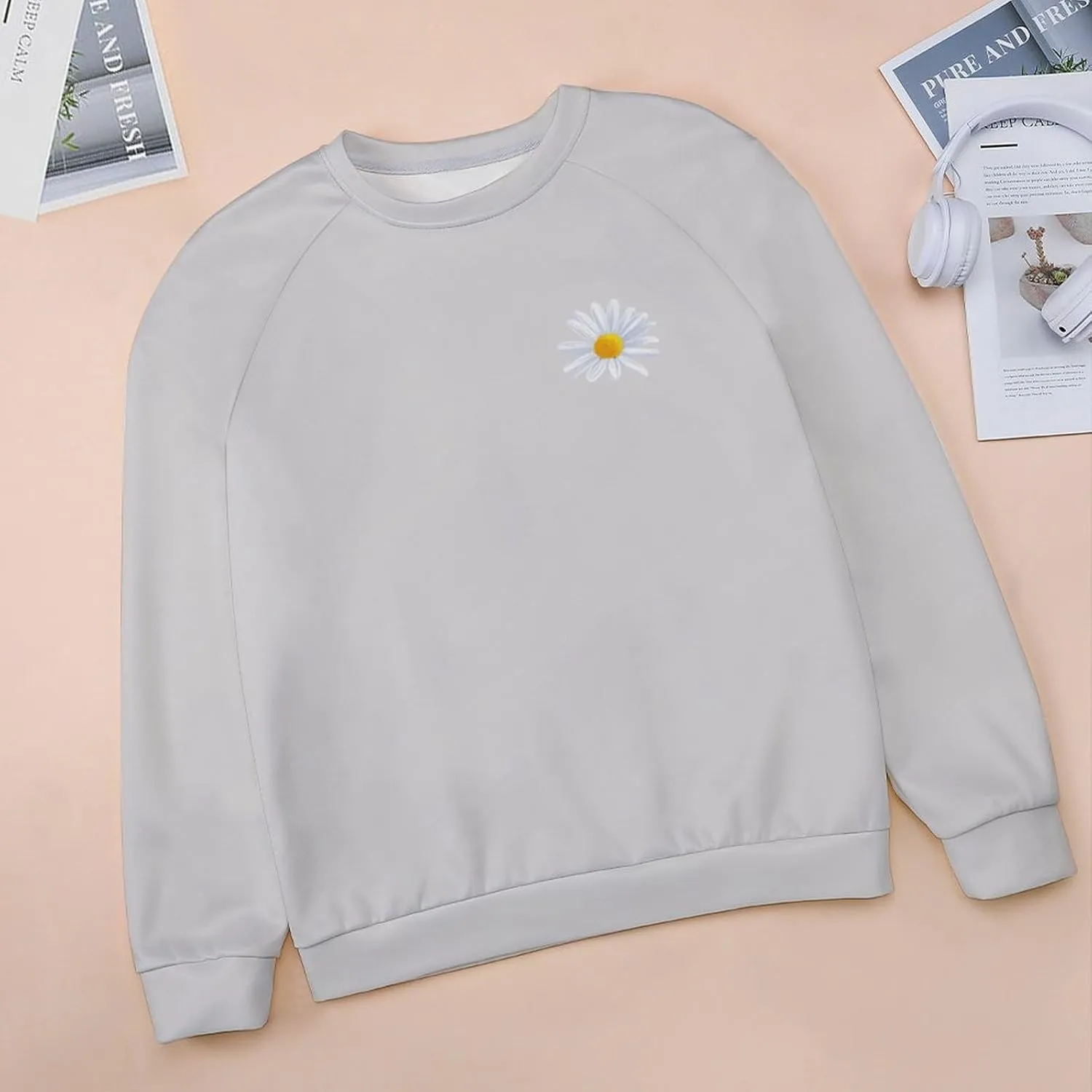 Sweatshirt for Women Long Sleeve Crewneck Boho Fall Tops 2024 Graphic Tshirts Floral Casual Trendy Pullover Tunic Tops