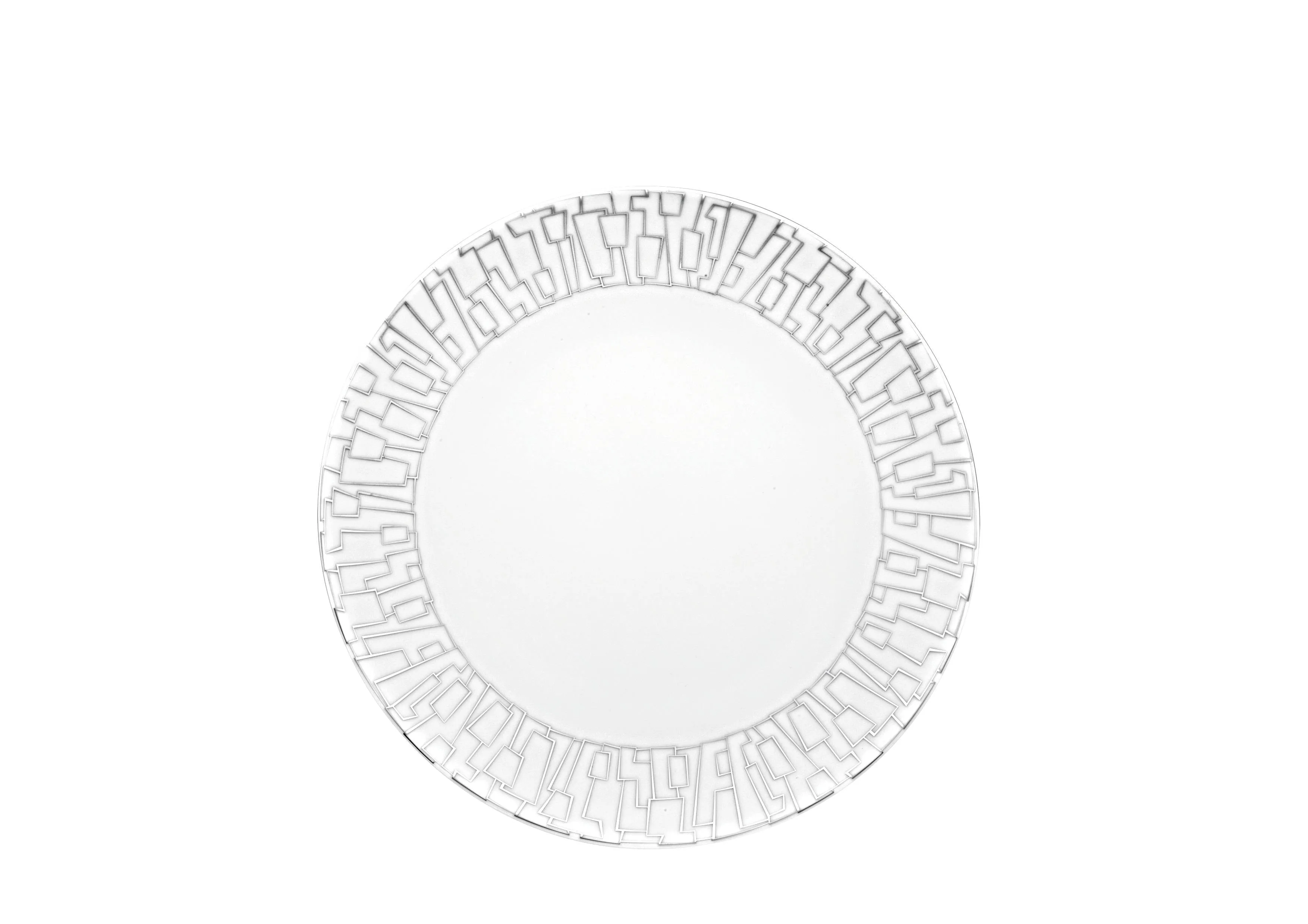 TAC 02 Skin Platinum - Dinner Plate 11 1/2 in