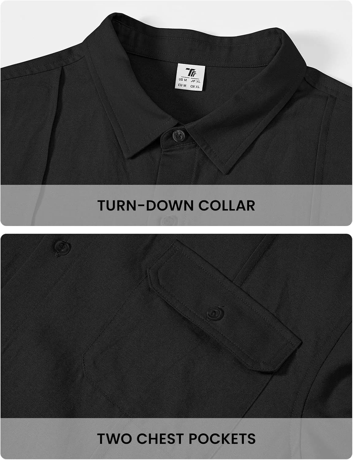 TBMPOY Mens Linen Button Down Shirts Short Sleeve Summer Beach Shirt Casual Hawaiian Dress Shirts for Men with Two Pockets