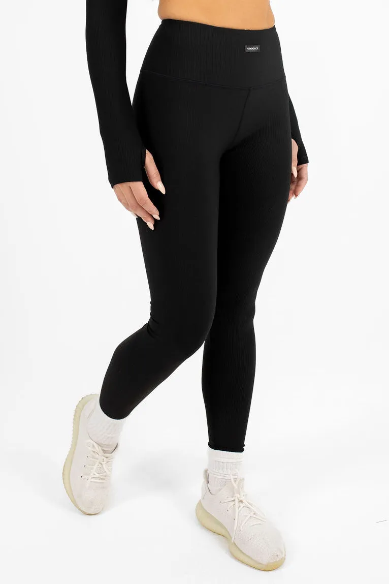 Tempo Ribbed Leggings
