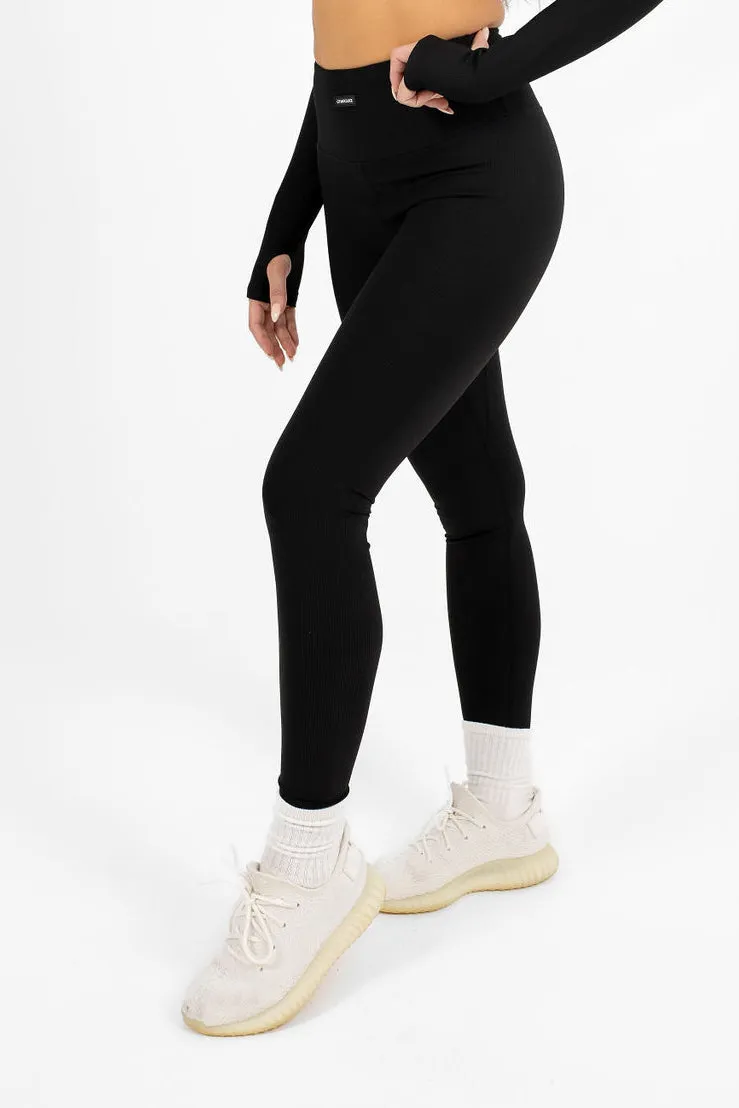 Tempo Ribbed Leggings