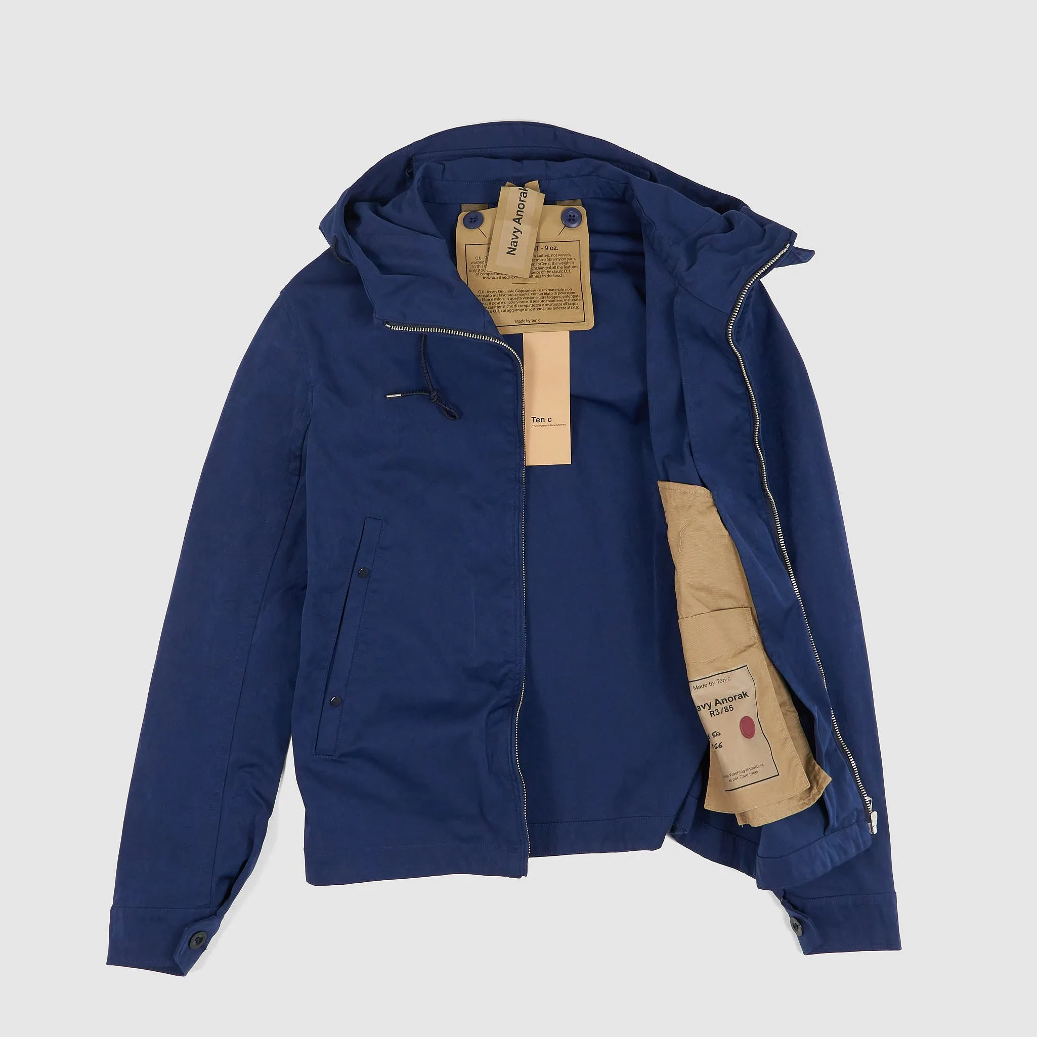 Ten C Anorak Jacket OJJ Fabric