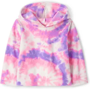 The Children's Place Baby Toddler Girl Warm Fleece Hooded Pullover