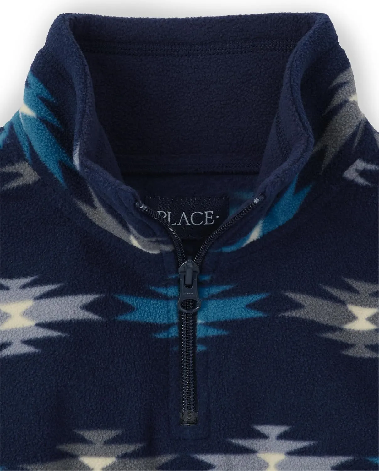 The Children's Place Boys' Warm Fleece Quarter Zip Pullover
