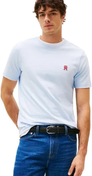 Tommy Hilfiger Men's Short Sleeve Cotton Graphic T-Shirts with Embroidered Monogram Logo