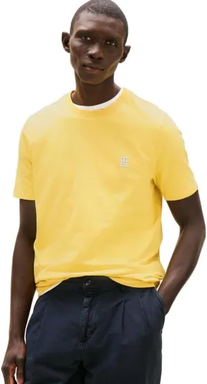 Tommy Hilfiger Men's Short Sleeve Cotton Graphic T-Shirts with Embroidered Monogram Logo