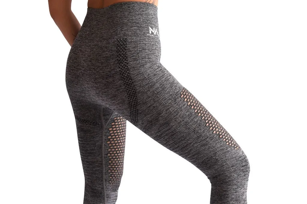 Trail Seamless Leggings - Grey
