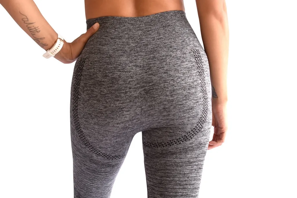 Trail Seamless Leggings - Grey