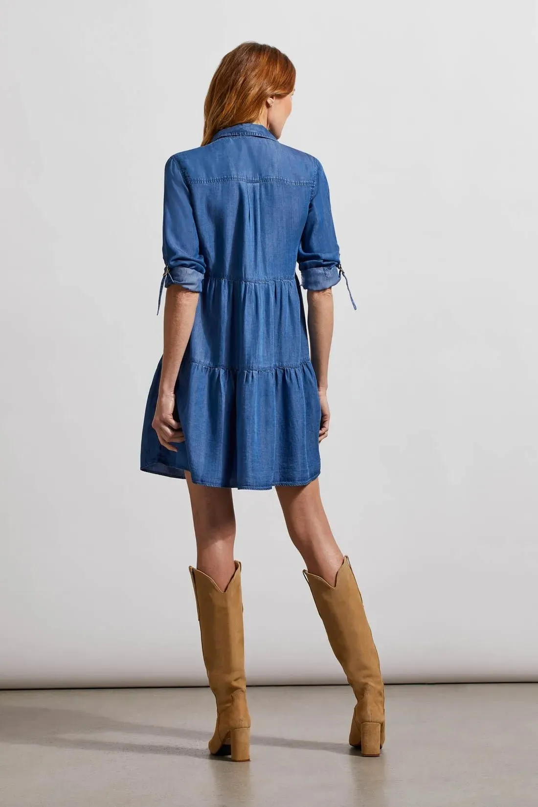 Tribal Women's Chambray Shirt Dress