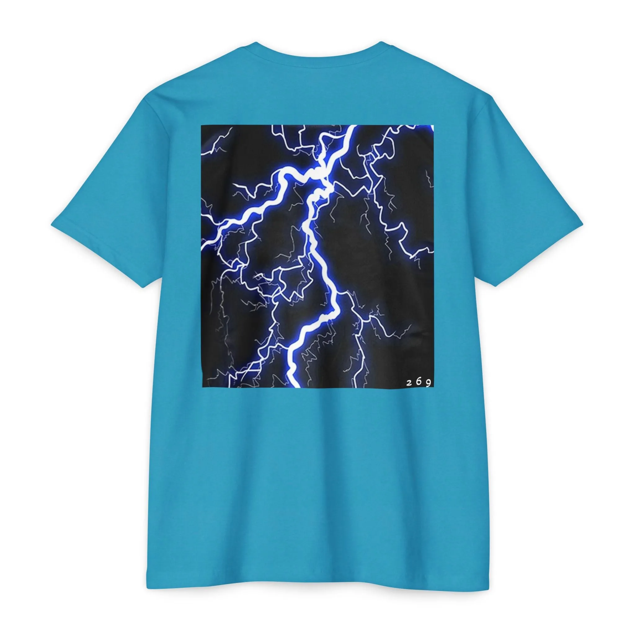 Unisex Lightning Graphic Tee - Electric Energy T-Shirt