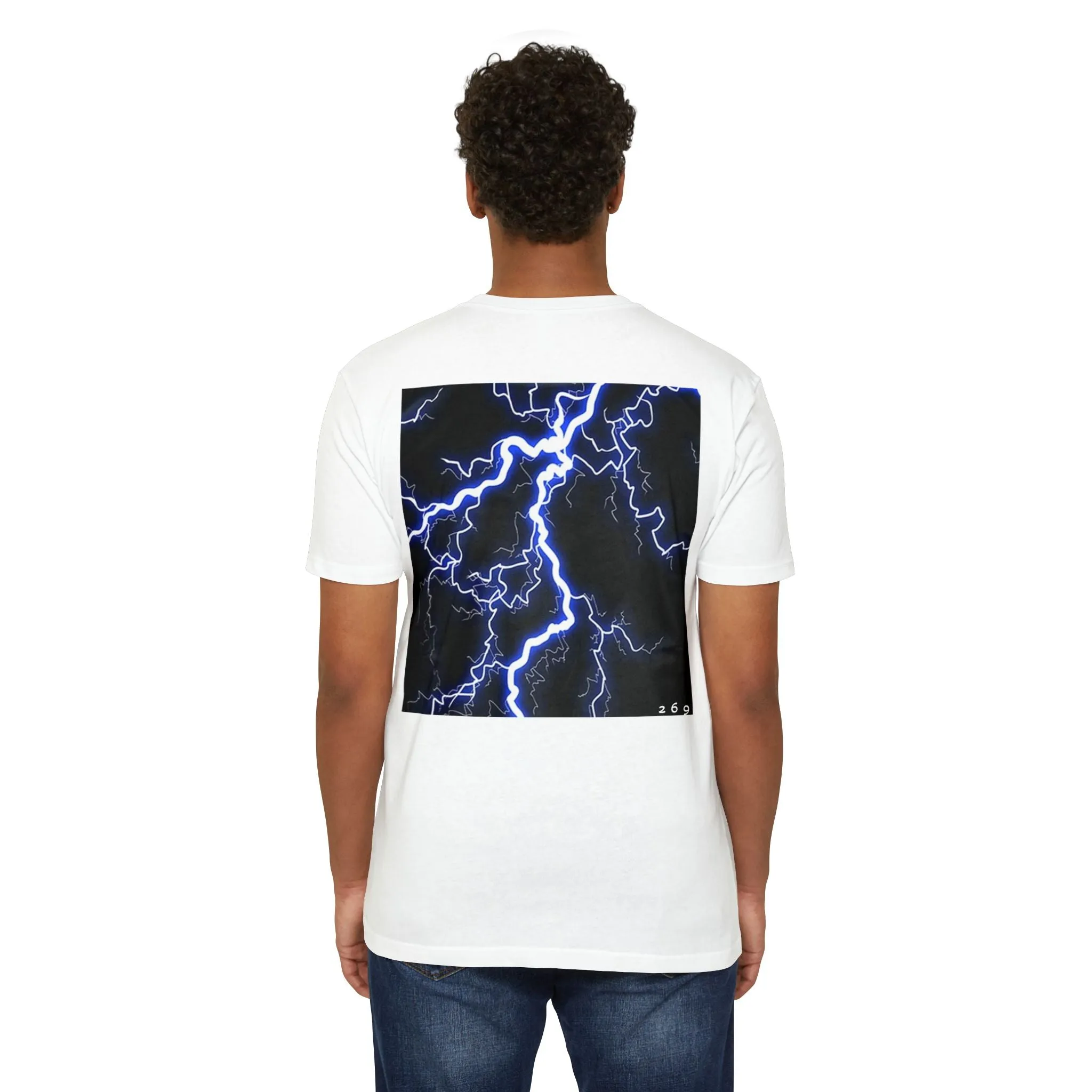 Unisex Lightning Graphic Tee - Electric Energy T-Shirt