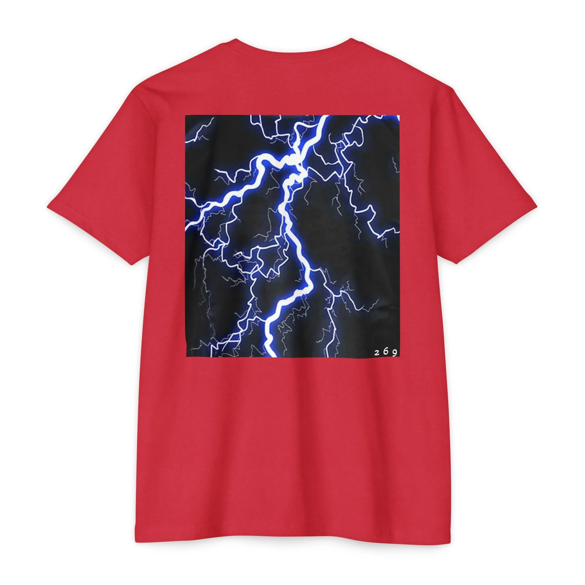 Unisex Lightning Graphic Tee - Electric Energy T-Shirt