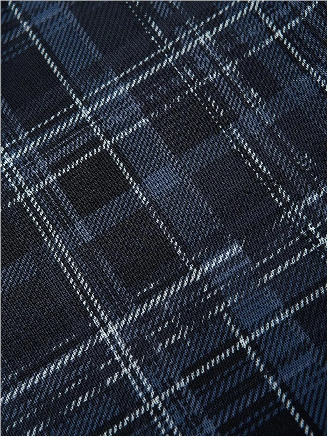 Verdusa Women's Vintage Plaid Print Layered Fishtail Skirt High Waist Long Skirts