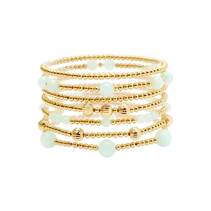 Water-Resistant Multi-Layer Beaded Bracelet