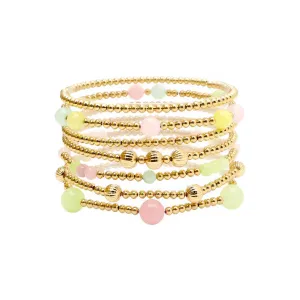 Water-Resistant Multi-Layer Beaded Bracelet