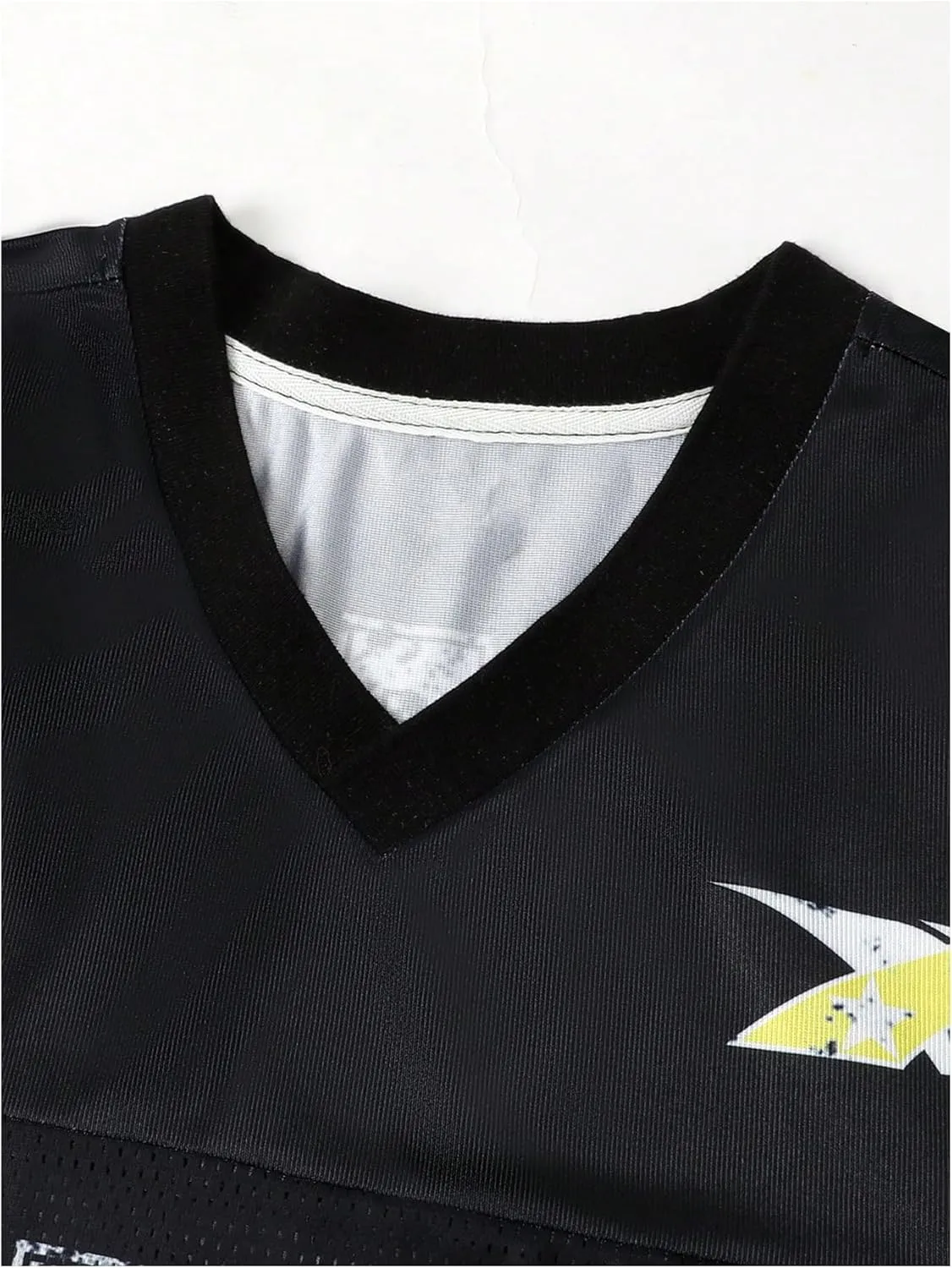WDIRARA Men's Eagle Letter Graphic Street T Shirt Oversized Short Sleeve Crewneck Tee Top