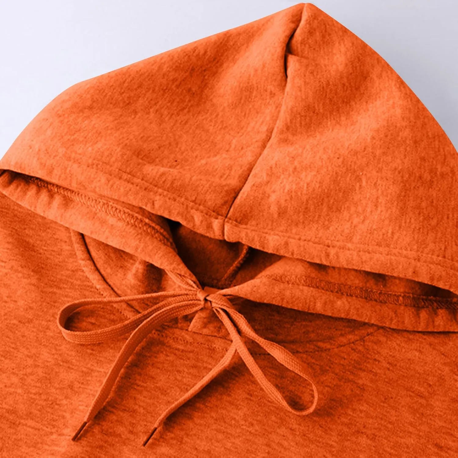 Women Solid Color Hoodie Trendy 2024 Sweatshirt Shirts Comfy Long Slevee Pullover Sweater Tops With Pockets