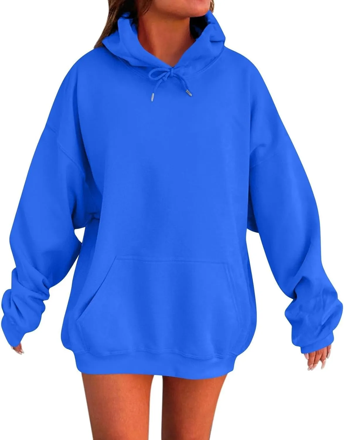 Womens Oversized Winter Cotton Hoodies 2024 Winter Cute Sweatshirts Pullover Fashion Tops Trendy Outfits