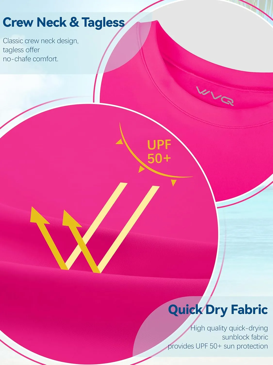 Youth Neon Shirt Boys UPF 50  Dry Fit Athletic Short Sleeve Tees Kids Neon Shirt for Boys and Girls